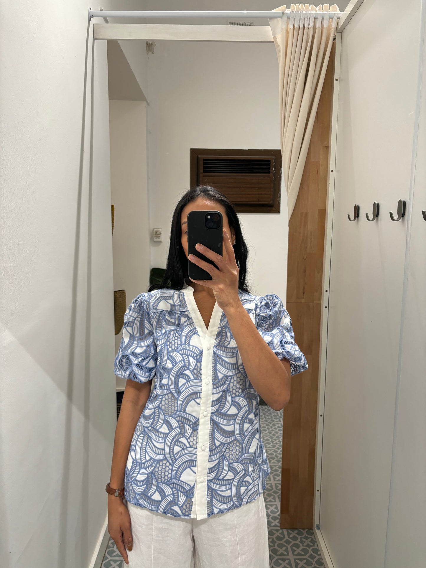 GDS Lilly Rose V Neck Blouse