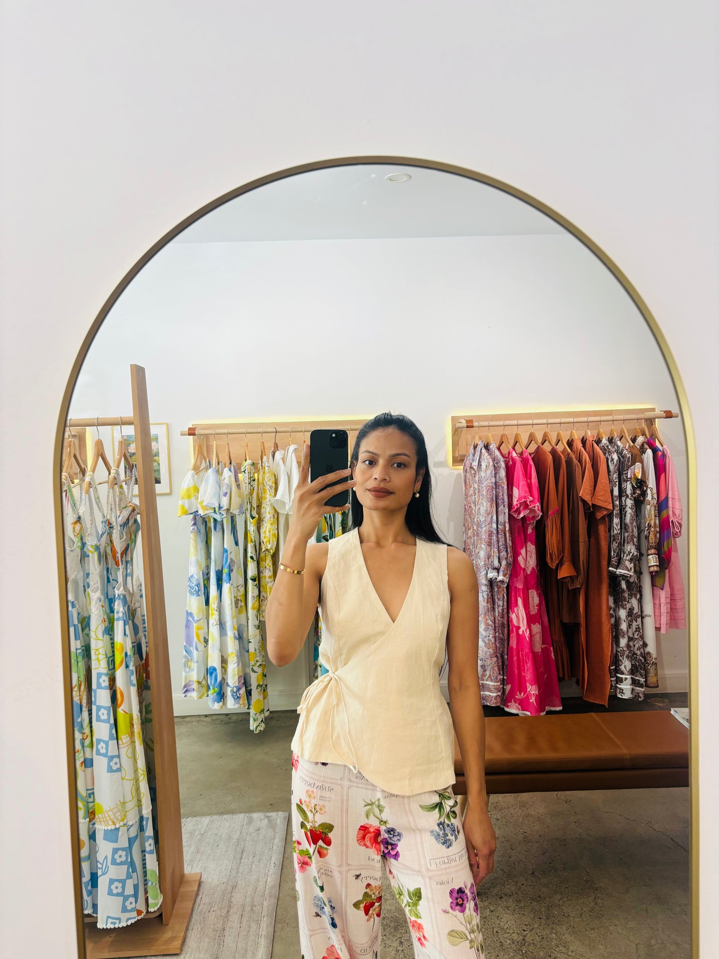 The Floral Wide-Leg Pants