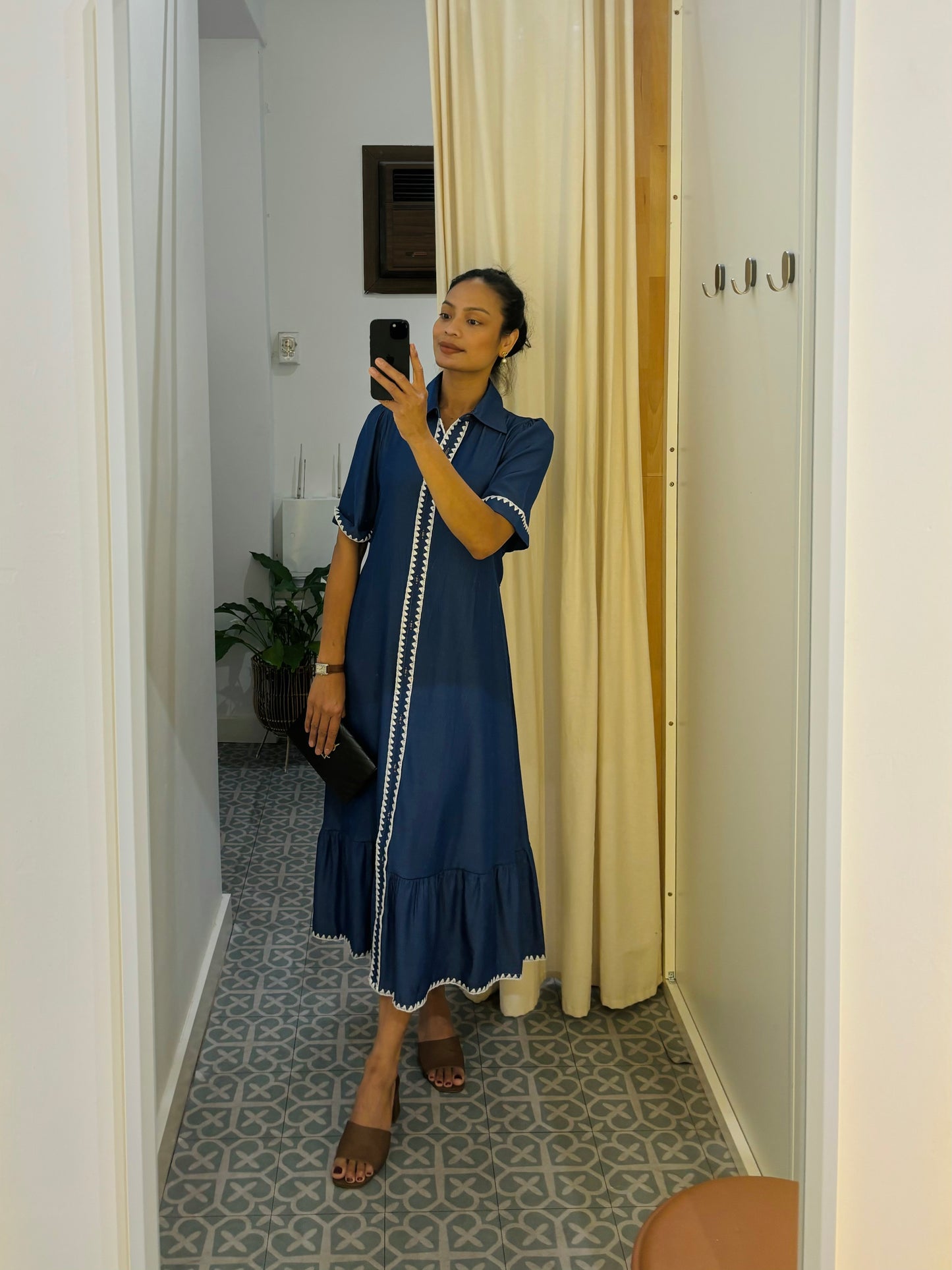 Sapphire Stroll Dress - Blue