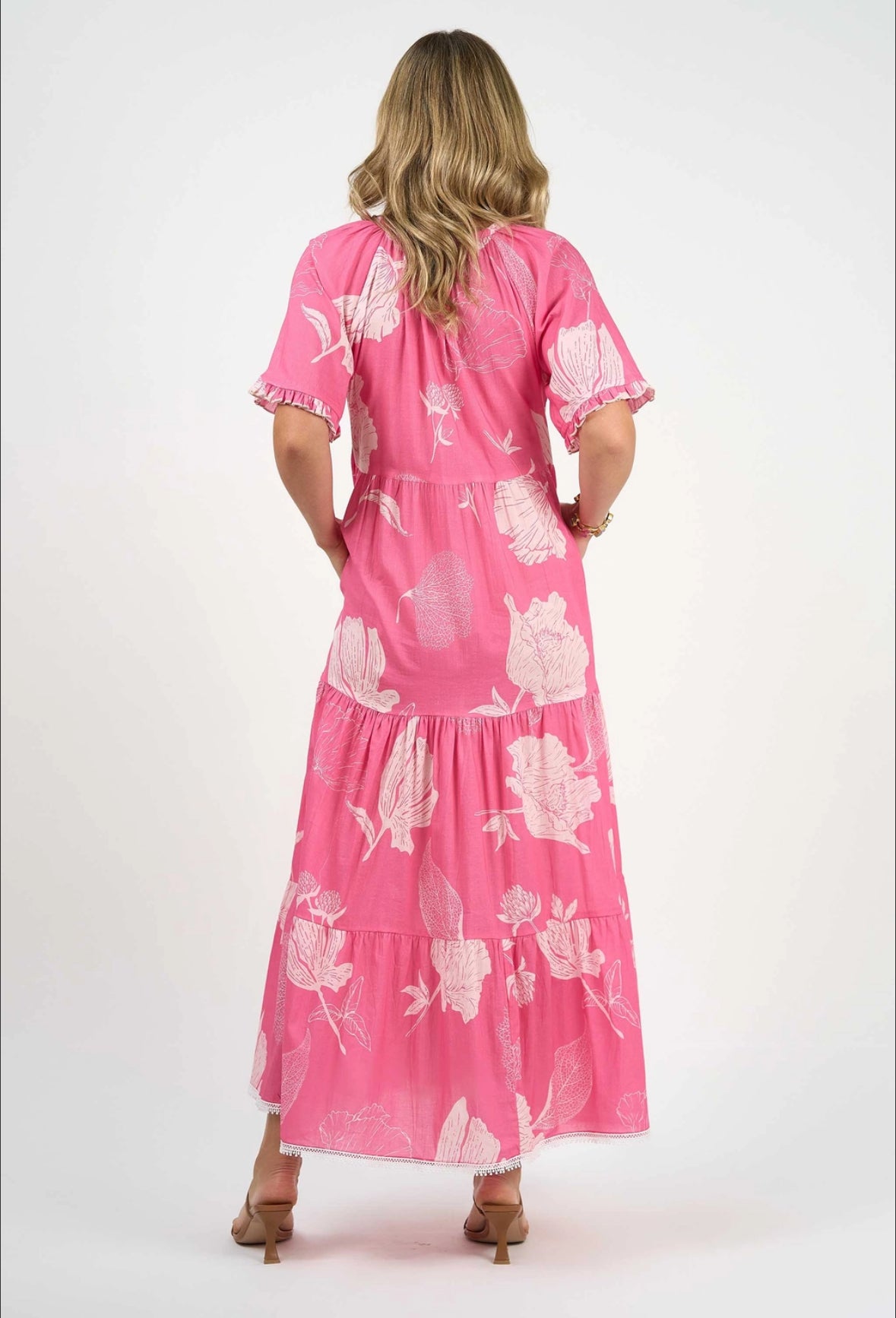 Amisha Short Sleeve Maxi Petal