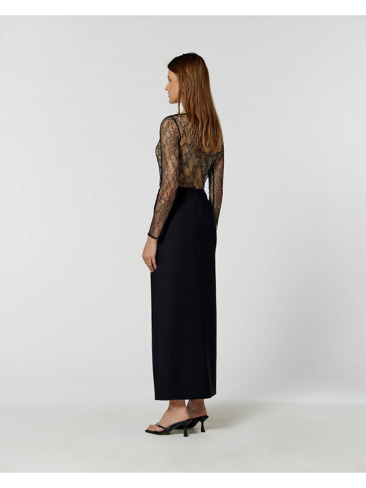 Valentina Cargo Skirt Black