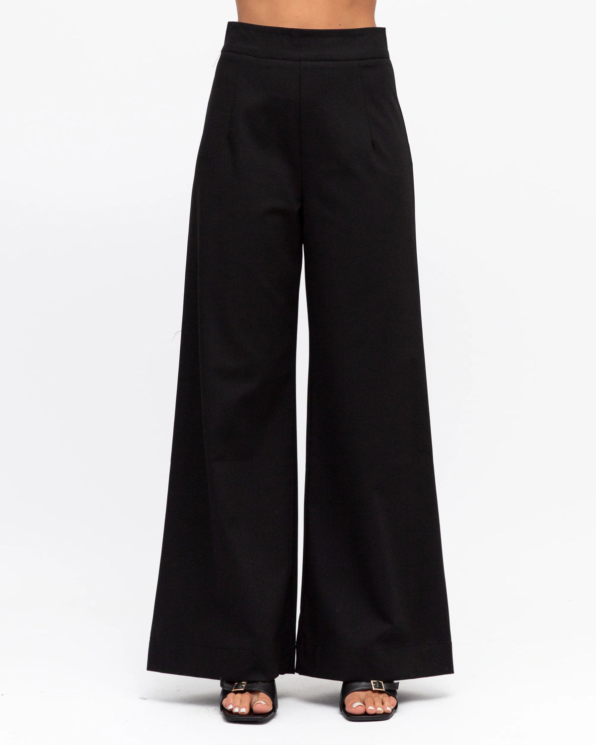 WIDE LEG CO-CROP PANTS