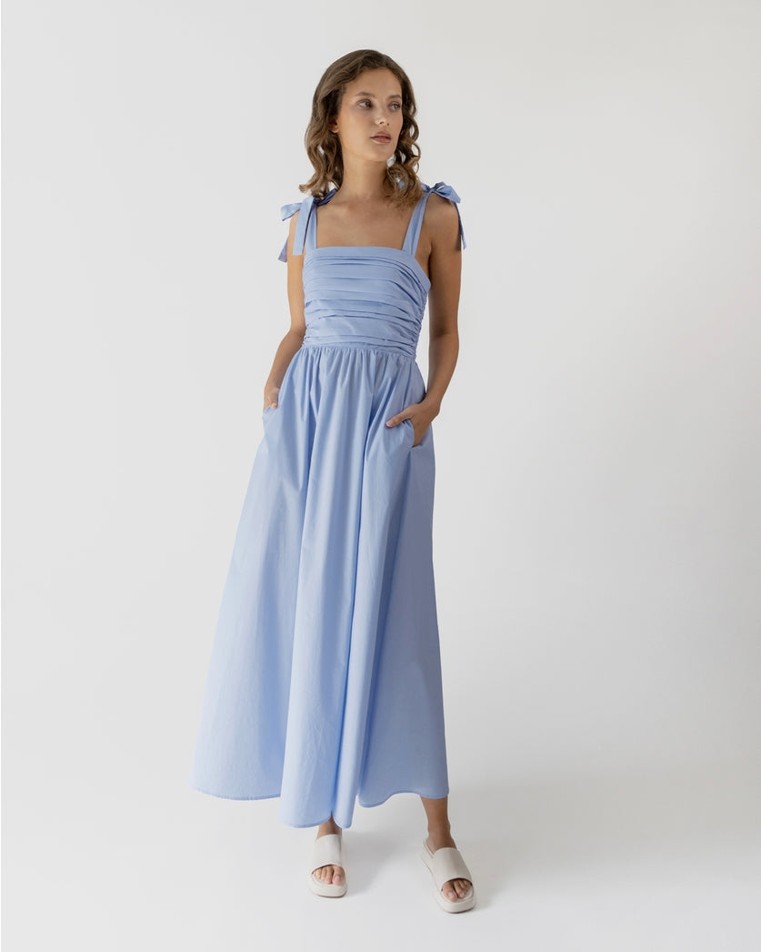 Deloris Maxi Dress - Blue