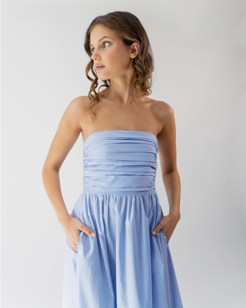 Deloris Maxi Dress - Blue