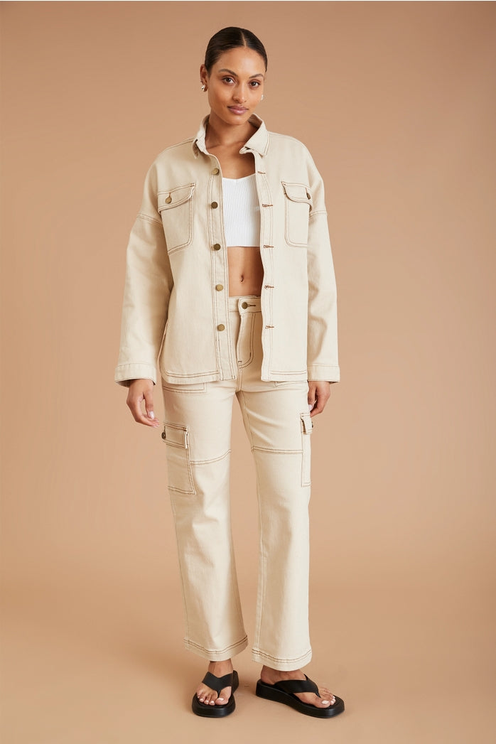 Af Denim Long Sleeve Shirt (Shell)