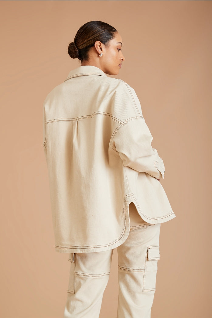 Af Denim Long Sleeve Shirt (Shell)
