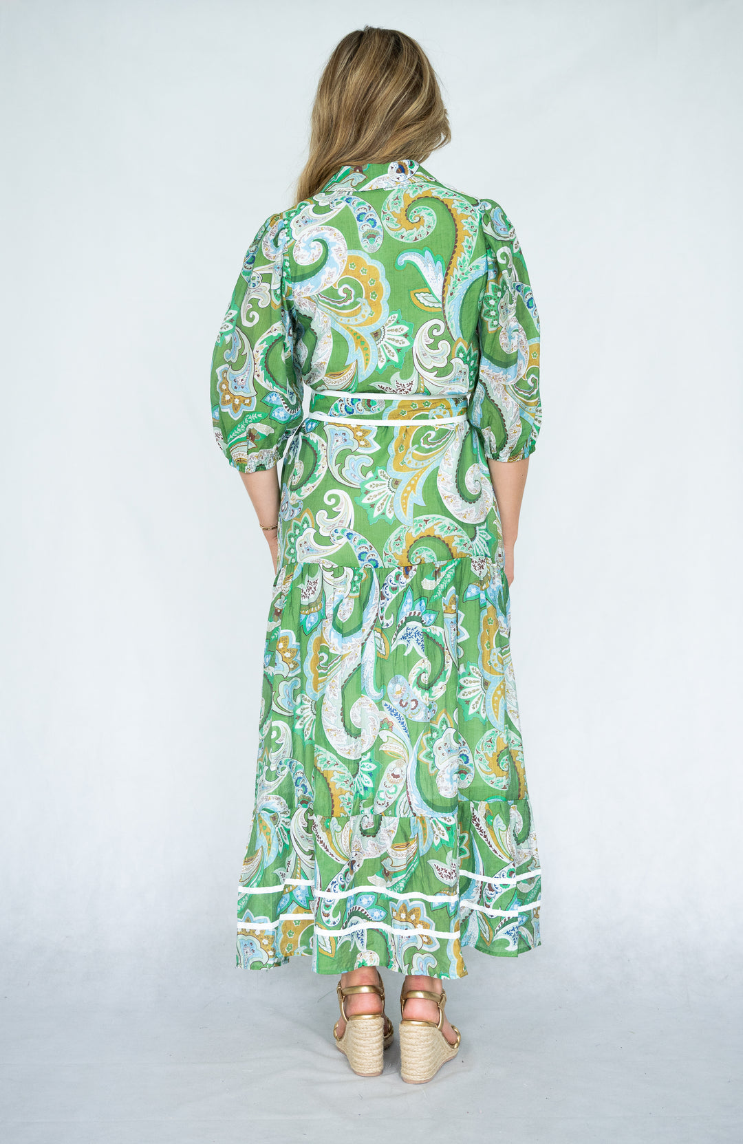 ADELINE DRESS | GREEN