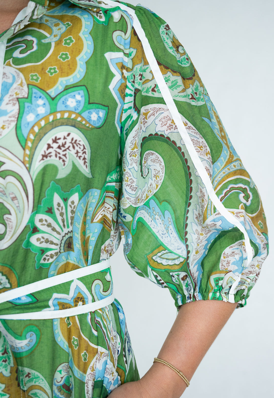 ADELINE DRESS | GREEN