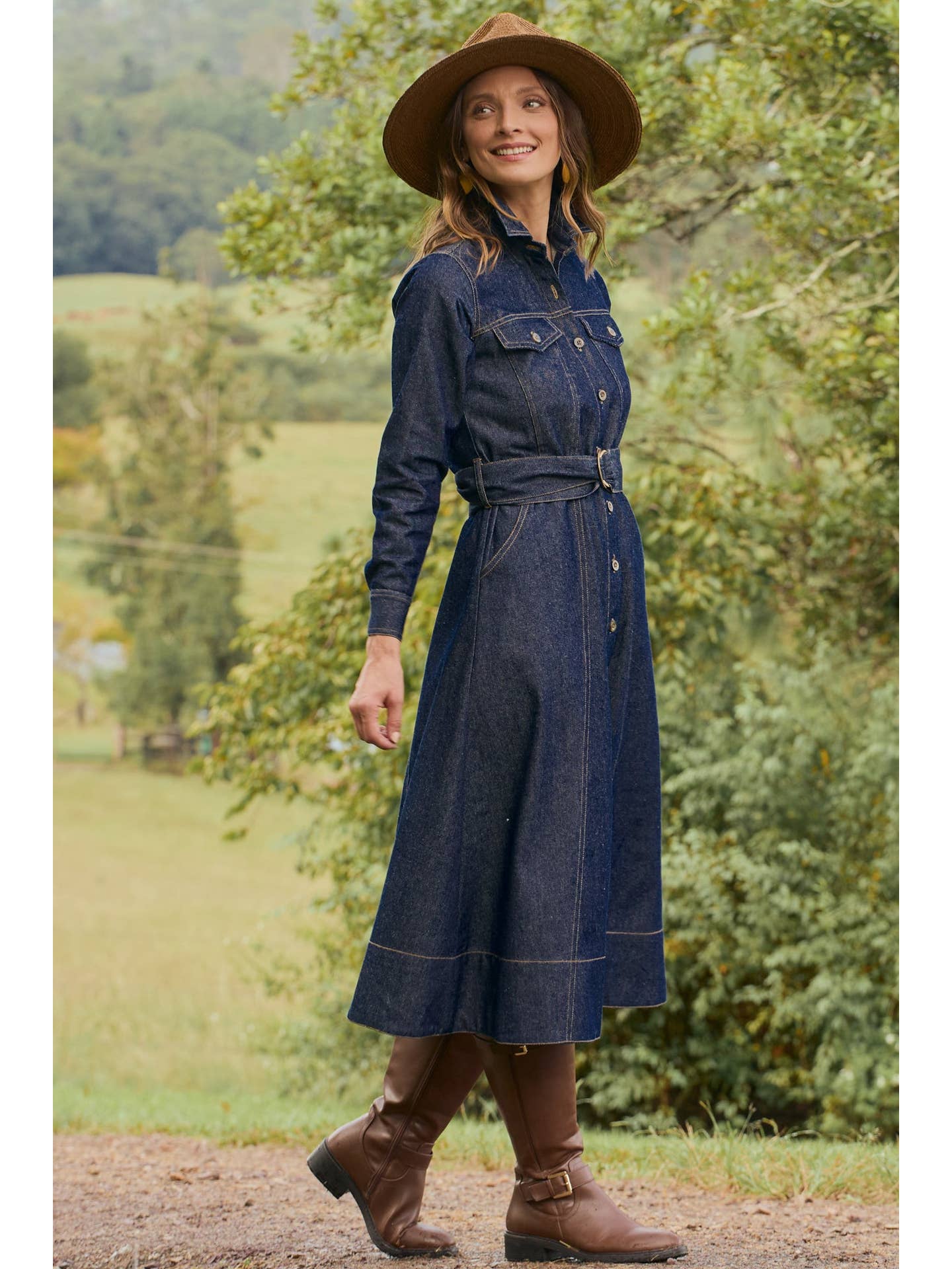 Bronte Denim Dress