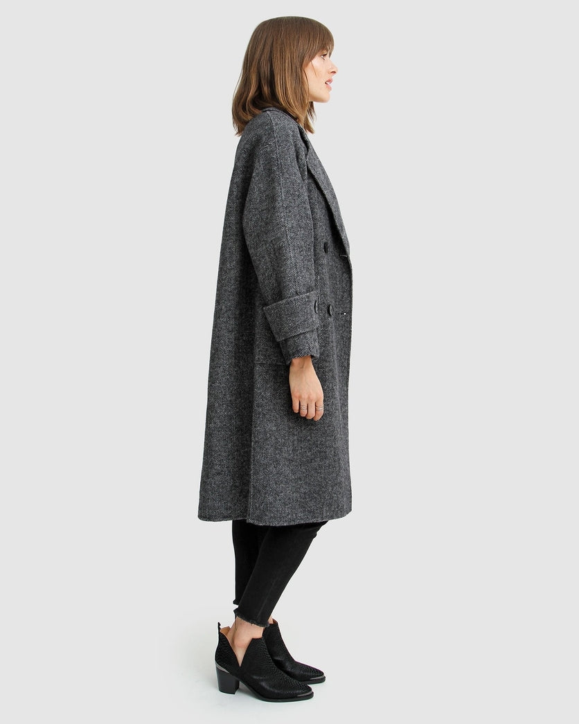 Rumour Has It Oversized Wool Blend Coat