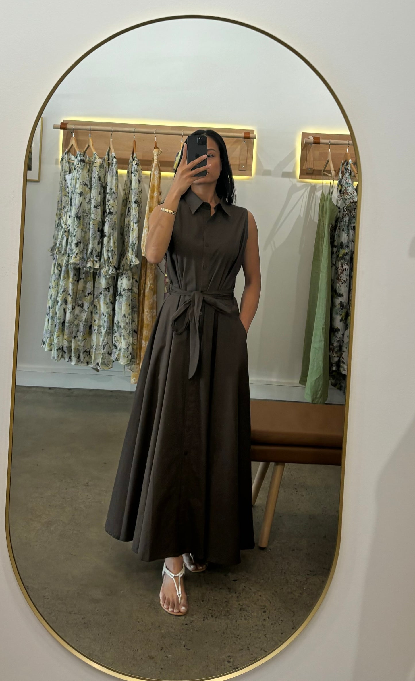 Classic Collection Chocolate Chloe Maxi Dress