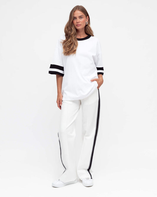 SIDE STRIPE DETAIL TRACKSUIT PANTS