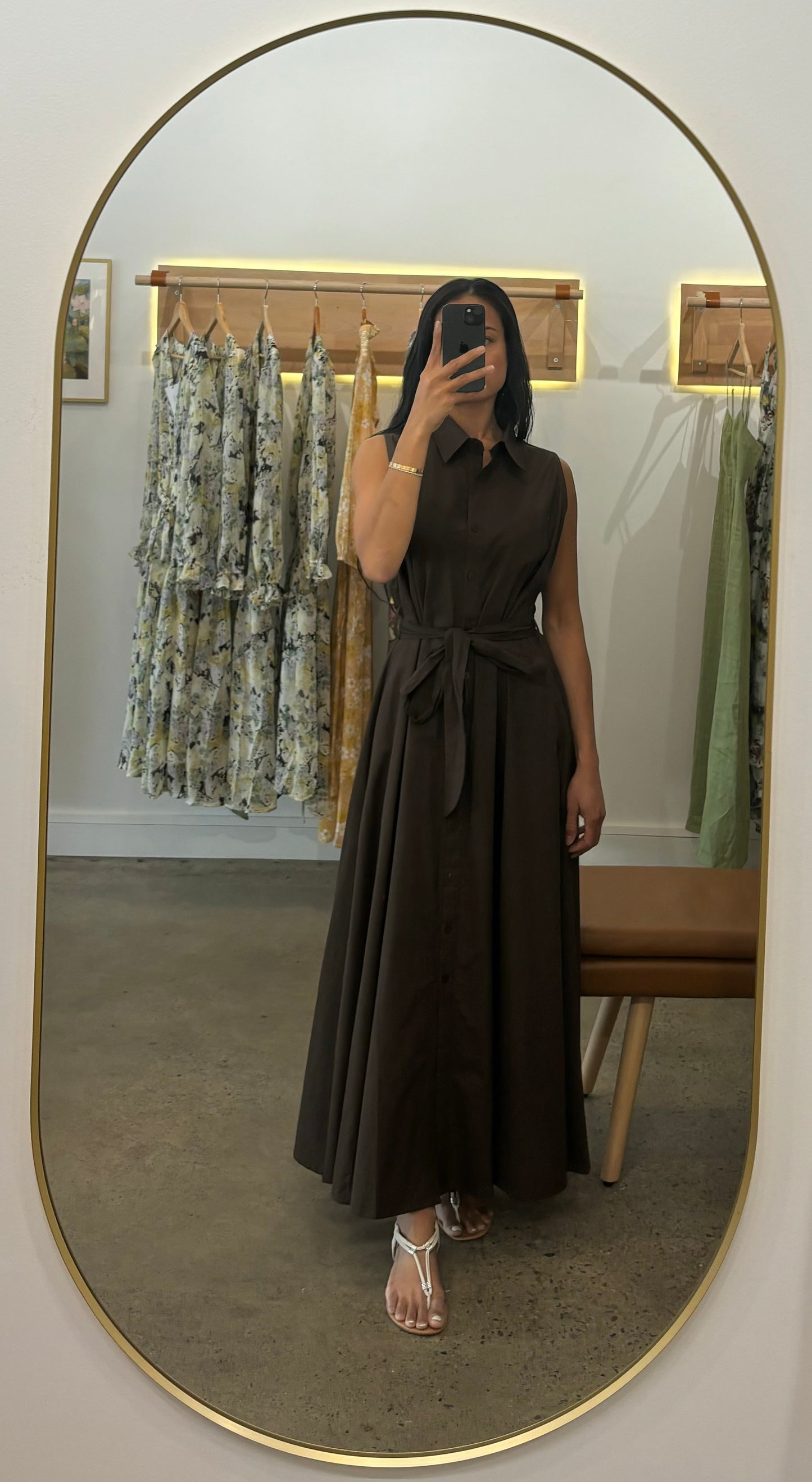 Classic Collection Chocolate Chloe Maxi Dress