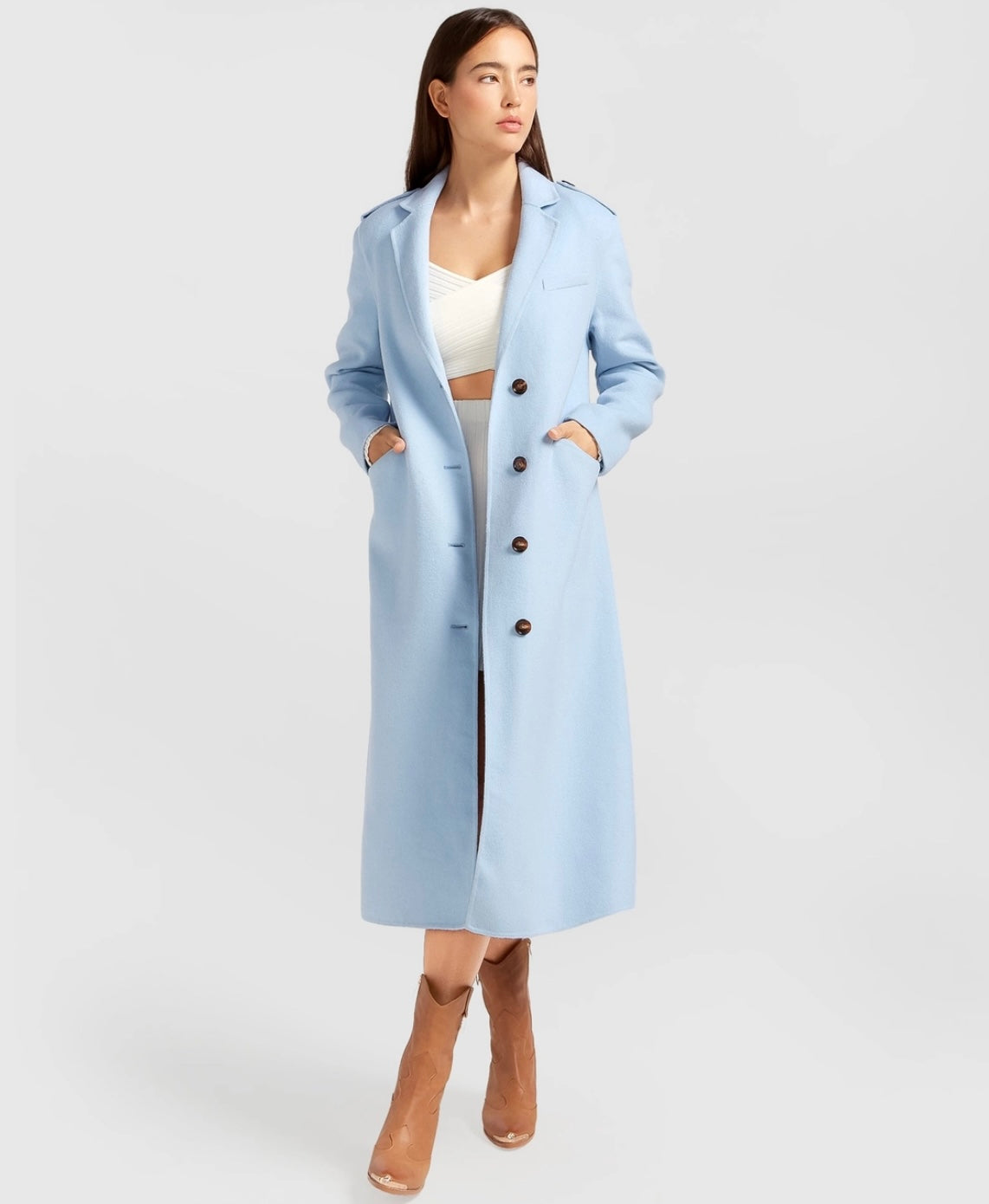 Tainted Love Longline Coat