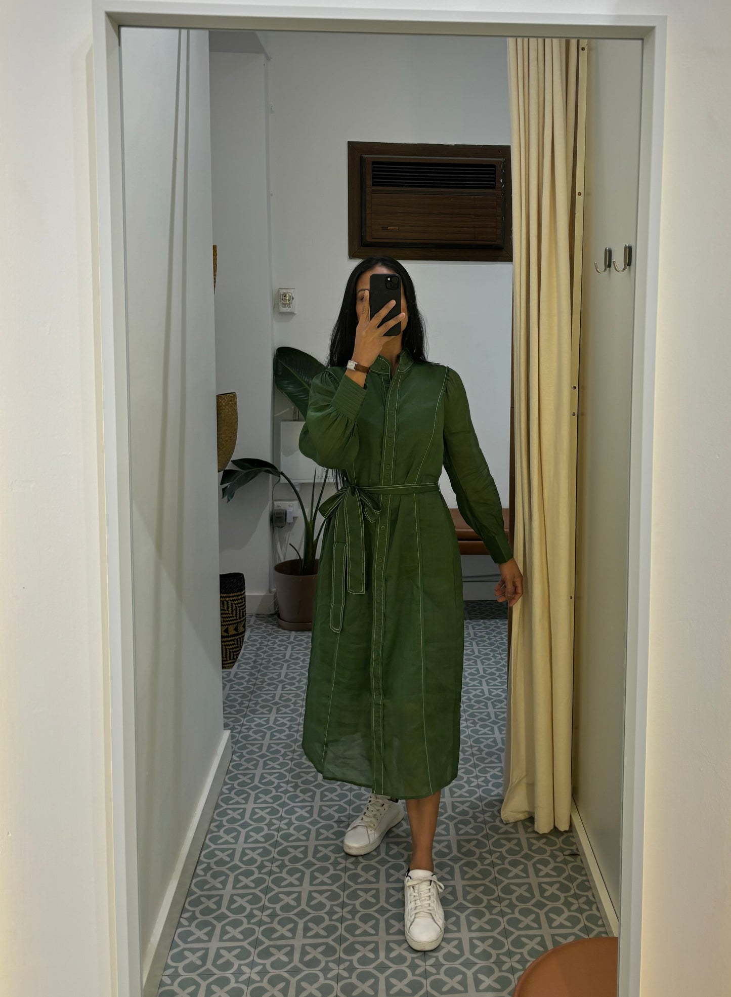 GDS Valentine Linen Dress