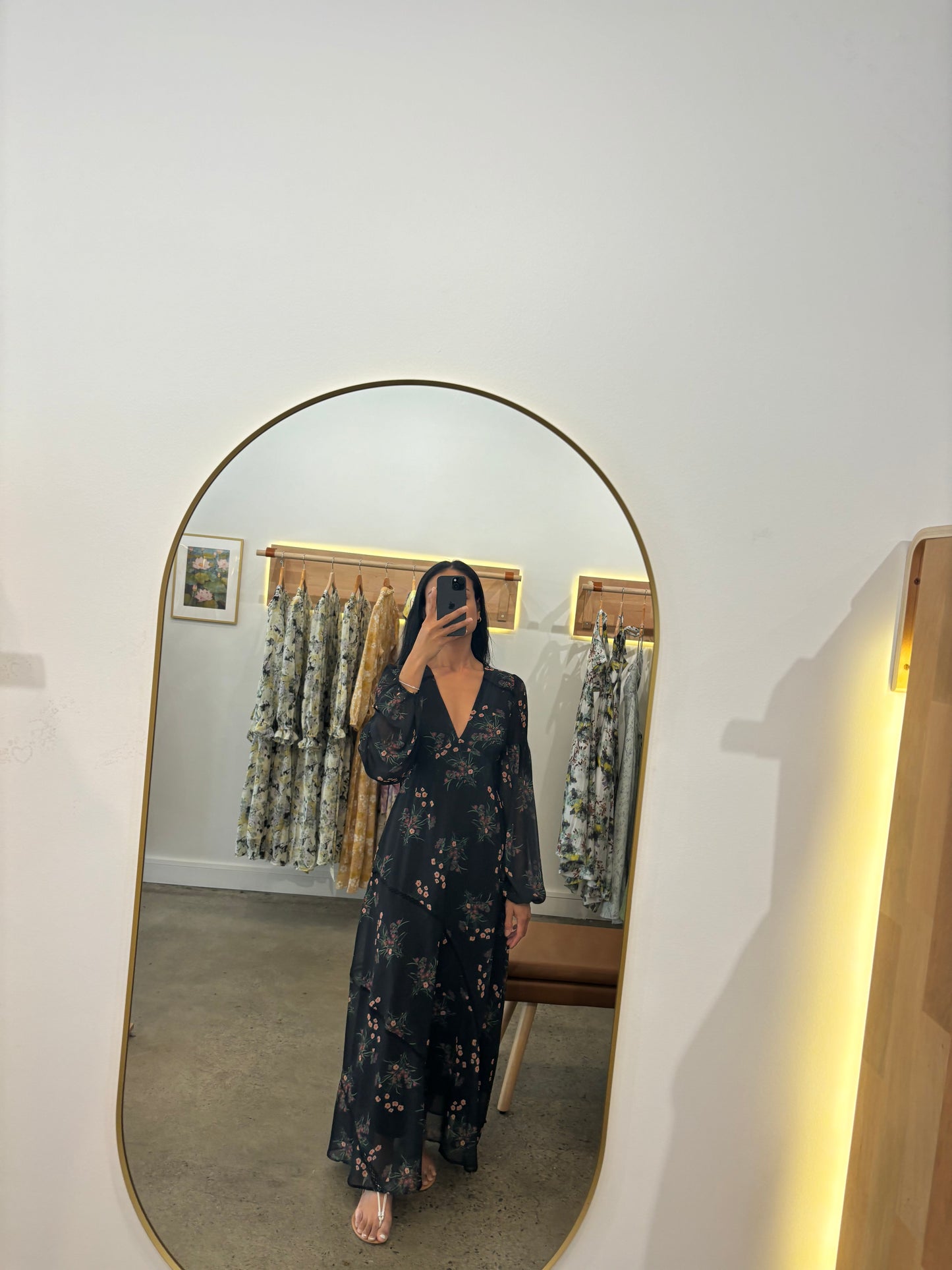 In Your Dreams Maxi Dress - Black