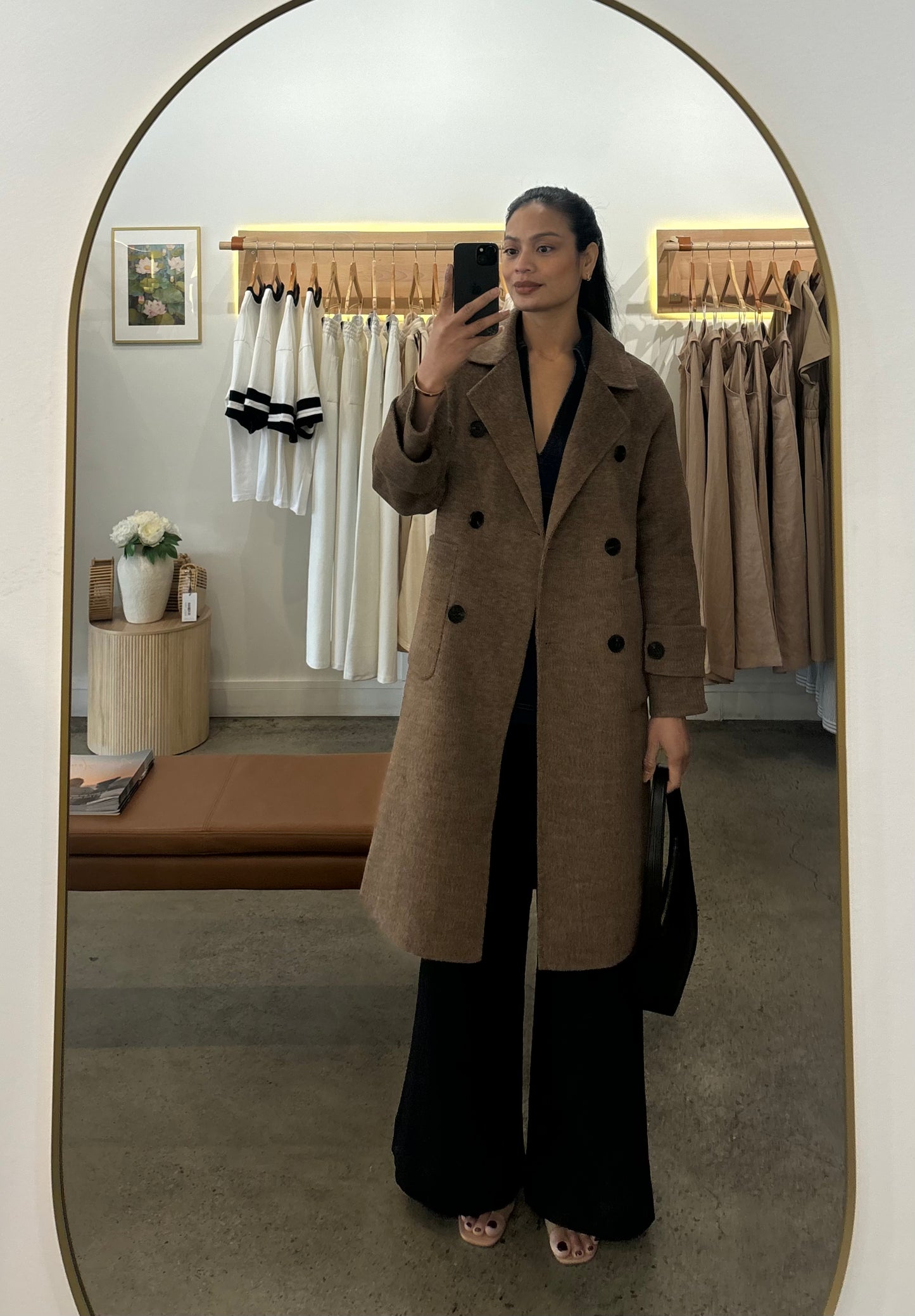 Rumour Has It Oversized Wool Blend Coat
