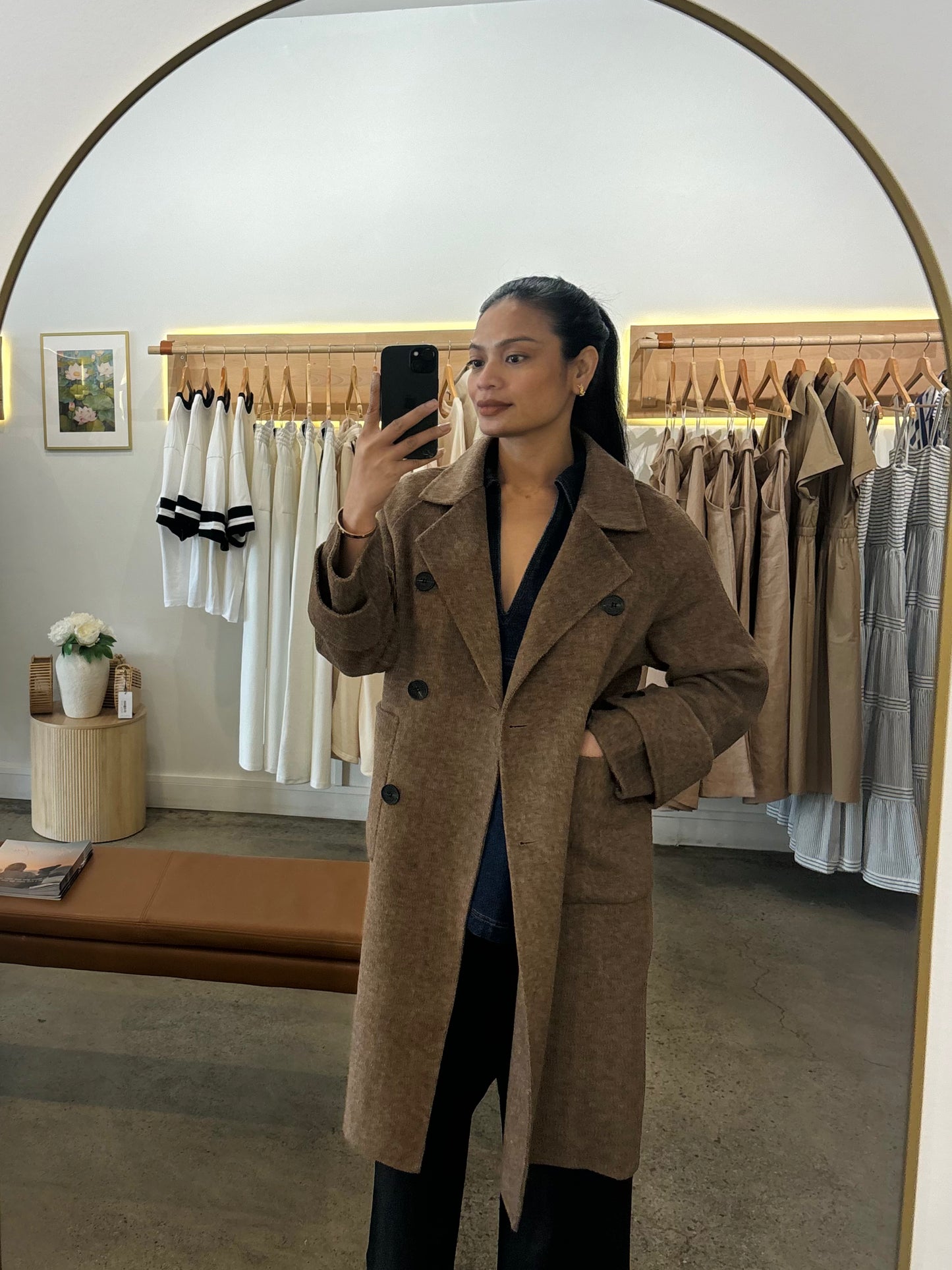 Rumour Has It Oversized Wool Blend Coat