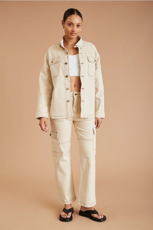 Af Denim Long Sleeve Shirt (Shell)