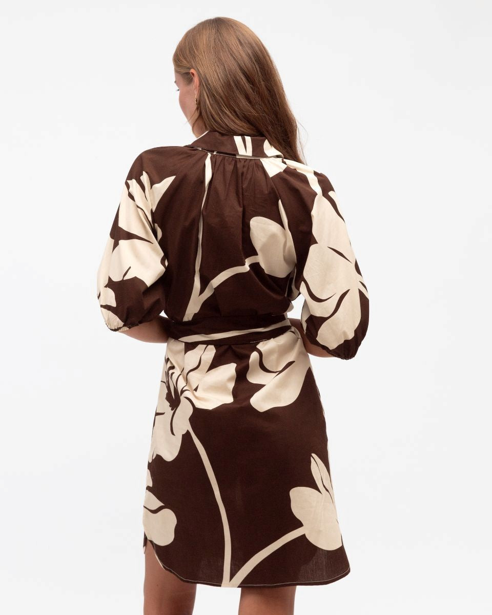 Short Dress | Chocolate
