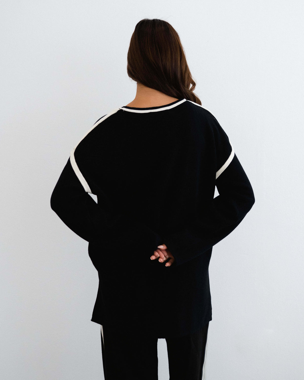 CONTRAST KNIT JUMPER& LEX KNIT PANT