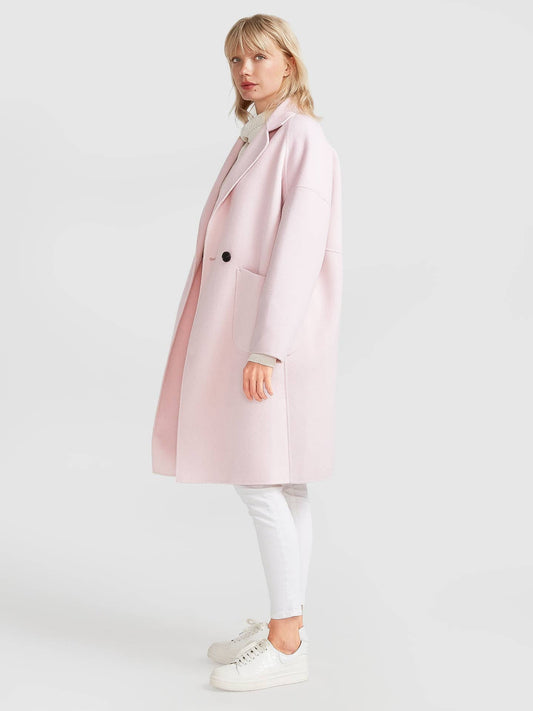 Publisher Double-Breasted Wool Blend Coat
