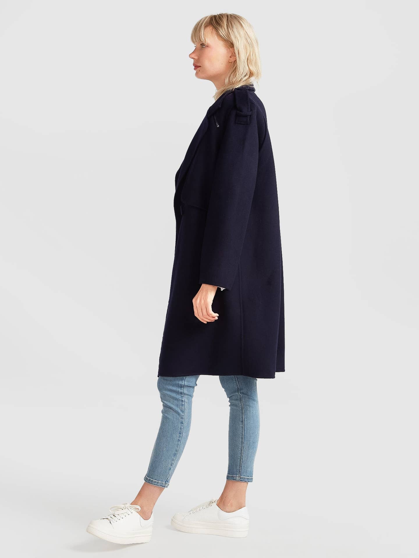 Palm City Wool Blend Coat