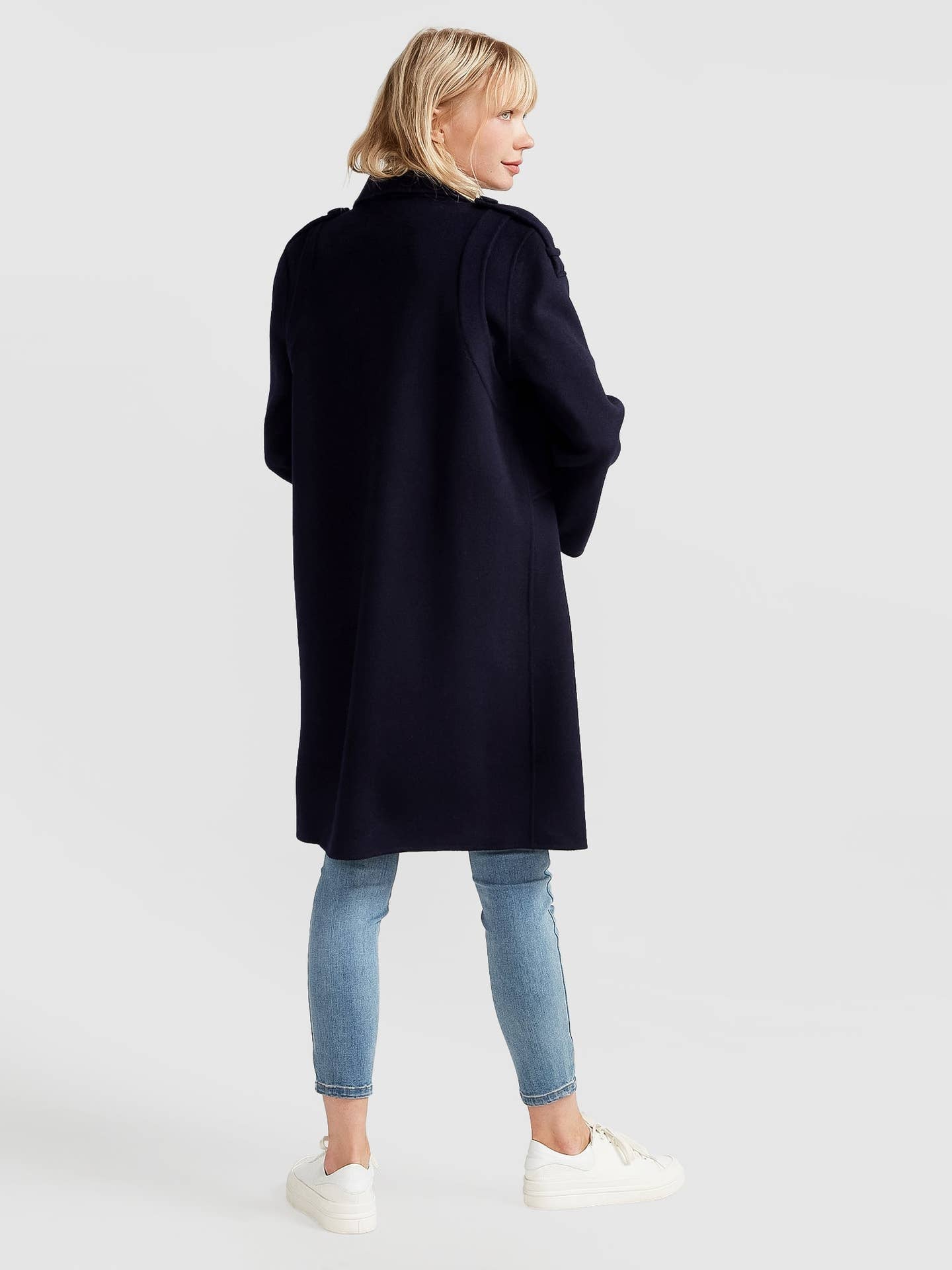 Palm City Wool Blend Coat