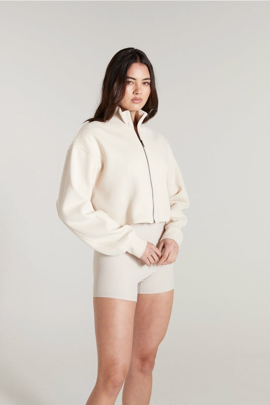 Lily Full Zip Sweater (Shell)