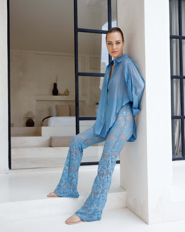 LUNA SHIRT - Ocean Blue