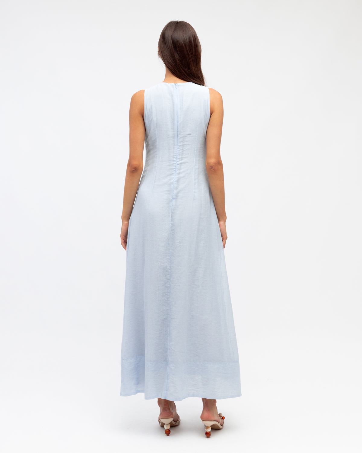 A-LINE PINTUCK DRESS