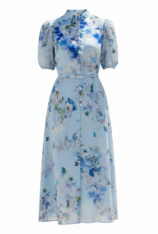 GRACE DRESS | BLUE