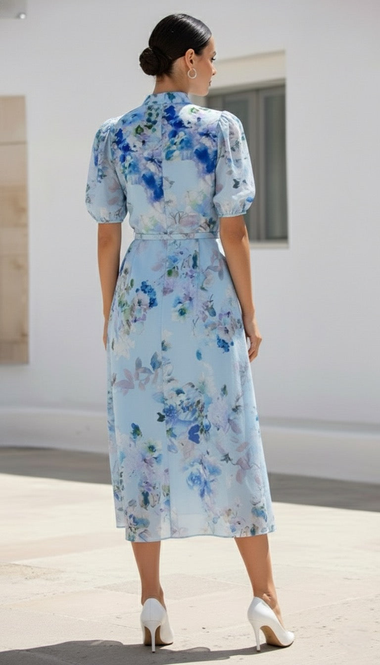 GRACE DRESS | BLUE